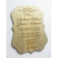 Wooden Wedding Invitations